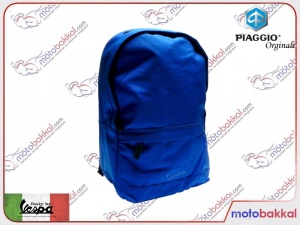 Vespa Laptop Sırt Mavi Çanta