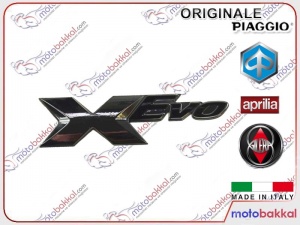 Piaggio X EVO 250 - 400 Arka Panel ´´ X EVO ´´ Yazı Sağ ve Sol Adet Fiyatı