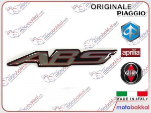 Piaggio X9 500 ABS - Vespa GTS 250 ie ABS Yazı ´´ABS´´ Çıkartma