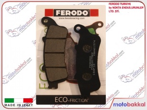 Honda Uyumlu FERODO Ön-Arka Fren Balatası Eco