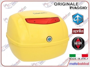 Vespa LX 150 - Touring Limon Sarı Rengi Çanta / Boya kod 928/A / Aparat Dahil